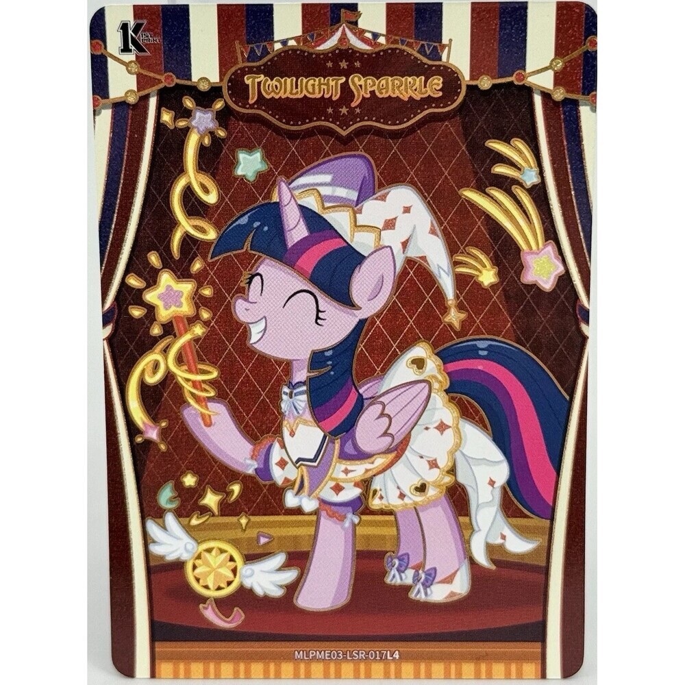 Kayou My Little Pony Twilight Sparkle Circus MLPME03-LSR-017L4 Card
